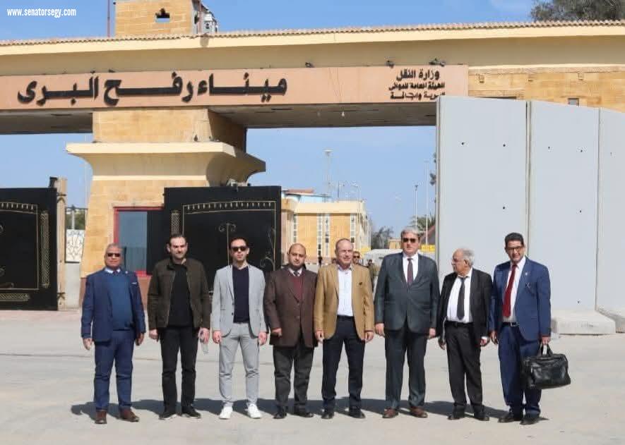 انطلاق المرحلة الرابعة من البعثة المشتركة لتوثيق العدوان الإسرائيلي على غزة ورصد تدفق المساعدات والجرحى
