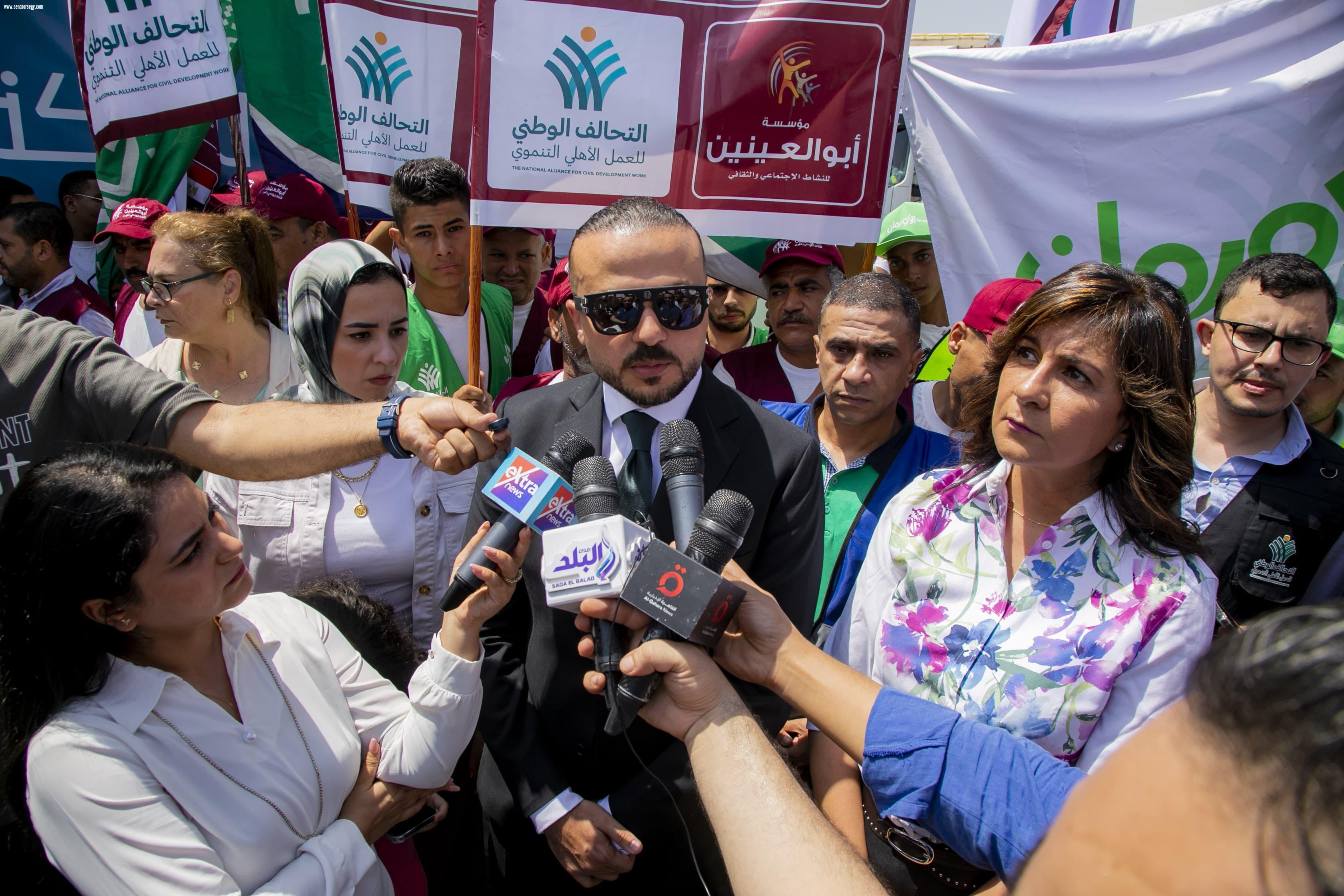 محمد الجارحي: إرادة مصر وقيادتها وشعبها أقوى من أي حصار وغزة عمرها ما حتكون لوحدها