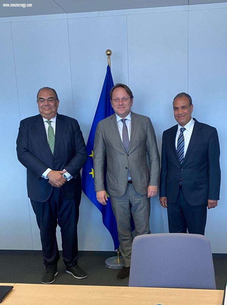 دكتور محمود محيي الدين يناقش مع مسئولين أوروبيين سبل تنفيذ مخرجات ومبادرات مؤتمر شرم الشيخ للمناخ