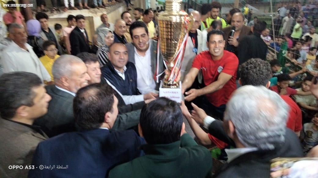 بالصور: النائبان وليد التمامي ومحمد ابوحجازي يشاركان في حفل نهائي دوري حزب مستقبل وطن بمركزالزرقا 