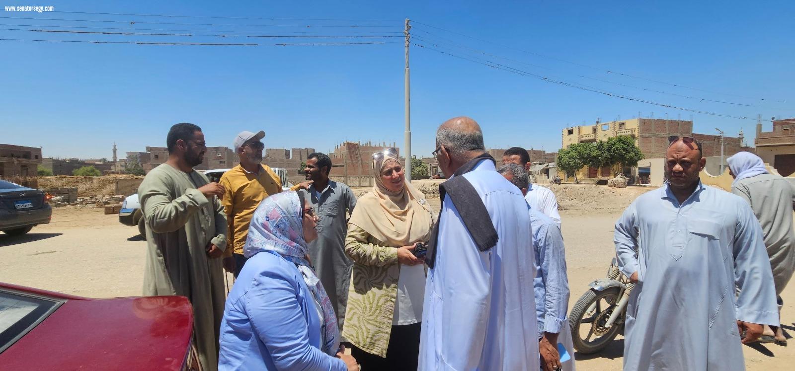 بجهود النائبة نجلاء العسيلي وتوجيهات محافظ أسيوط... 