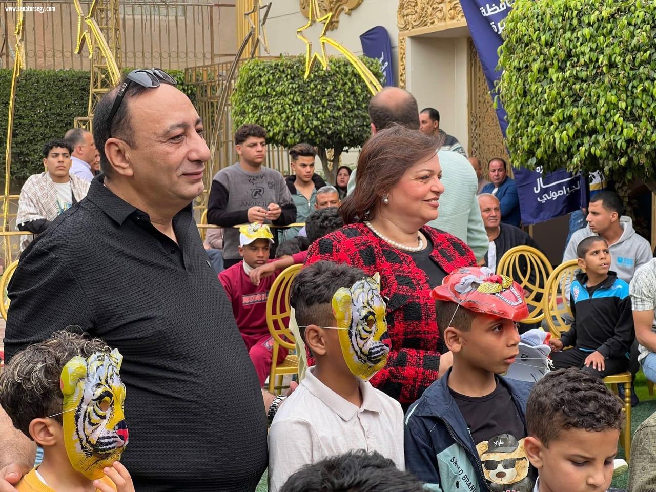 حماة الوطن يرسم البهجة على وجوه الأيتام في البحيرة احتفالًا بيوم اليتيم