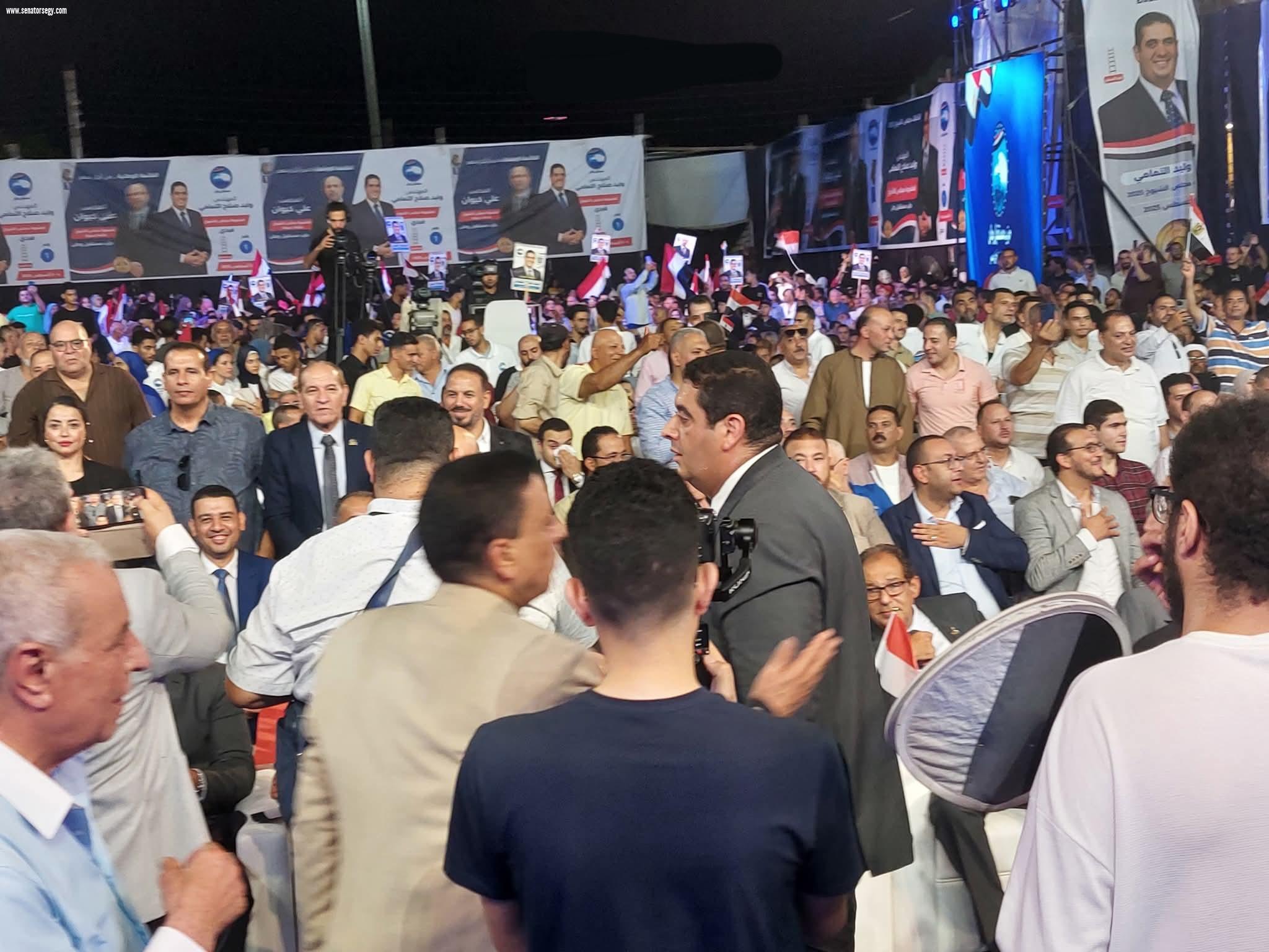 جاهزين وهنشارك من أجل مصر  15الف مواطن في مؤتمر حاشد لحزب مستقبل وطن بدمياط لدعم مرشحي القائمة الوطنية لإنتخابات مجلس الشيوخ