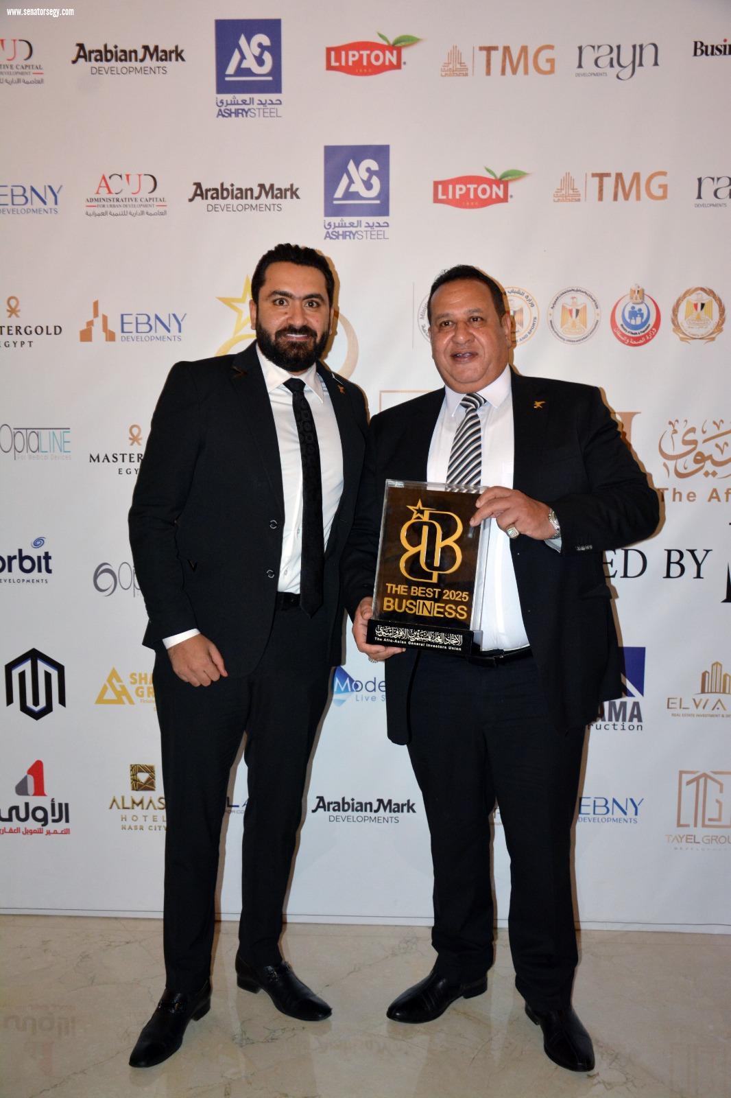 صبري نخنوخ وجون نخنوخ يُشاركان في ملتقى اتحاد المستثمرين الأفرو آسيوي