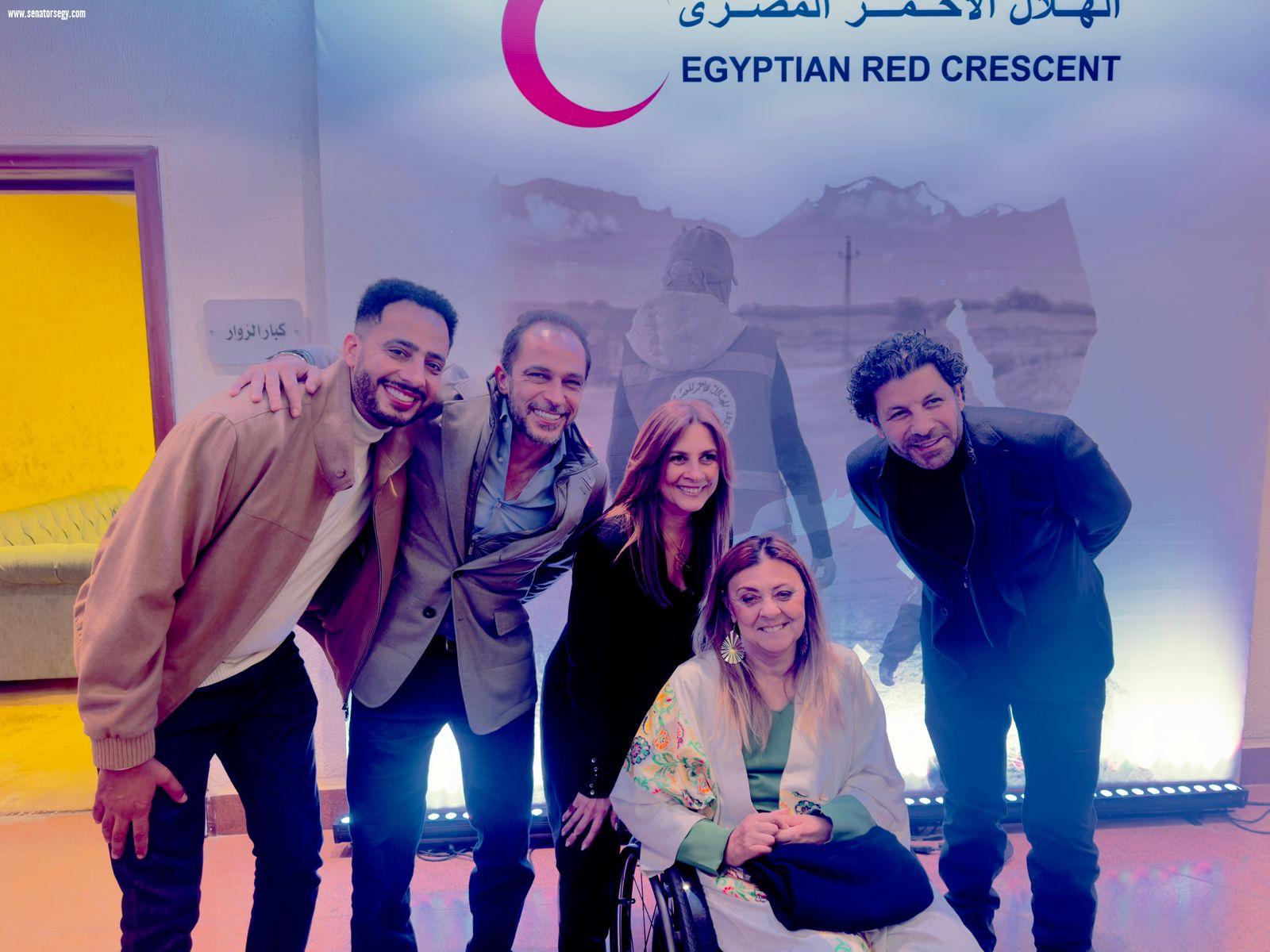 نظمها الهلال الأحمر المصري:المشرف العام على القومي للأشخاص ذوي الإعاقة تشهد ندوة وتكريم صناع وأبطال مسلسل 