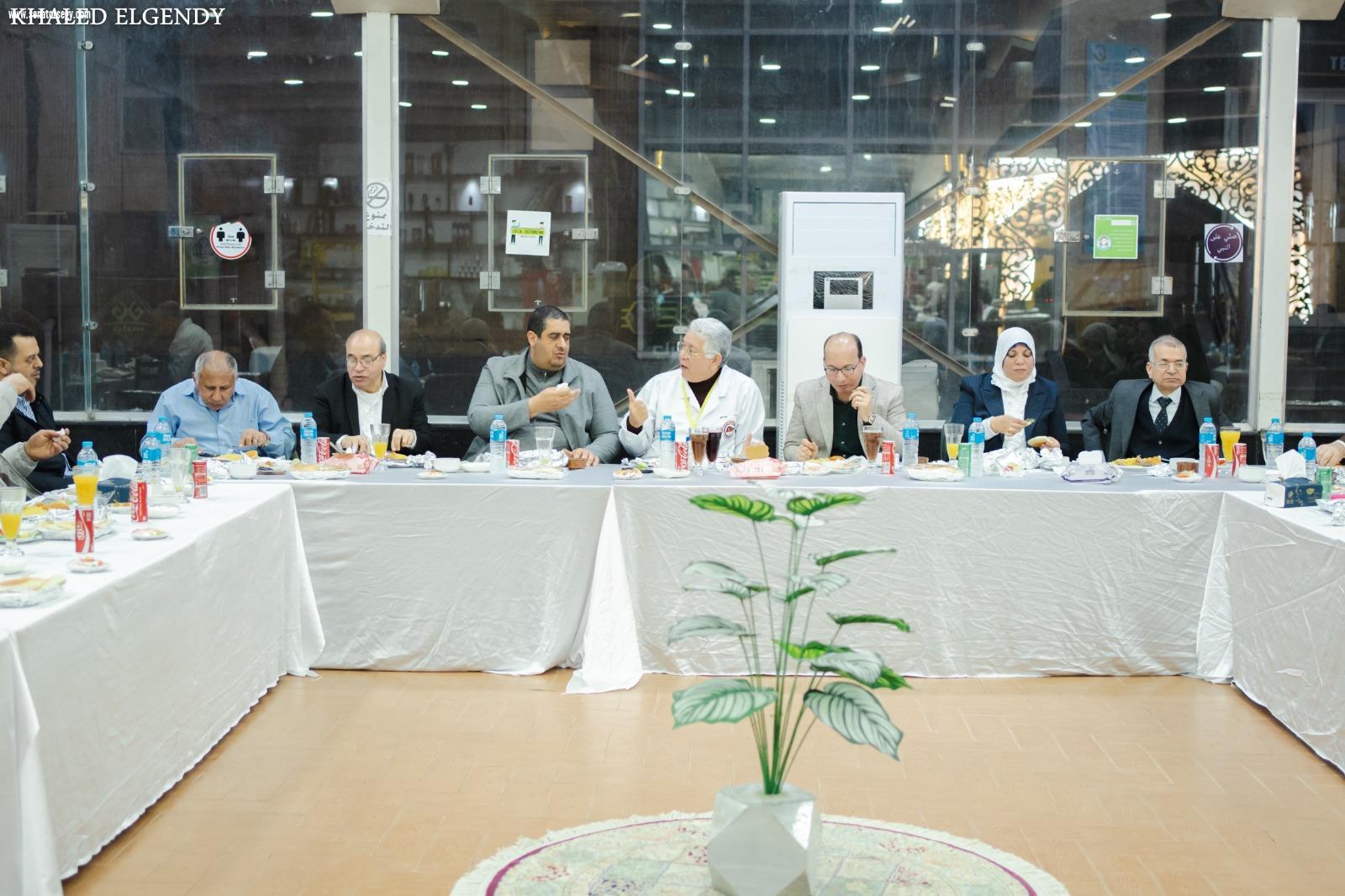 النائب وليد التمامي في ضيافةالعالم الجليل الدكتور جمال شيحة بجمعية 