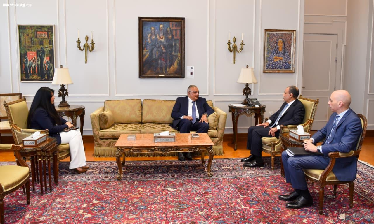 رئيس القومي لحقوق الإنسان يلتقي وزير الخارجية رئيس اللجنة العليا الدائمة لحقوق الإنسان