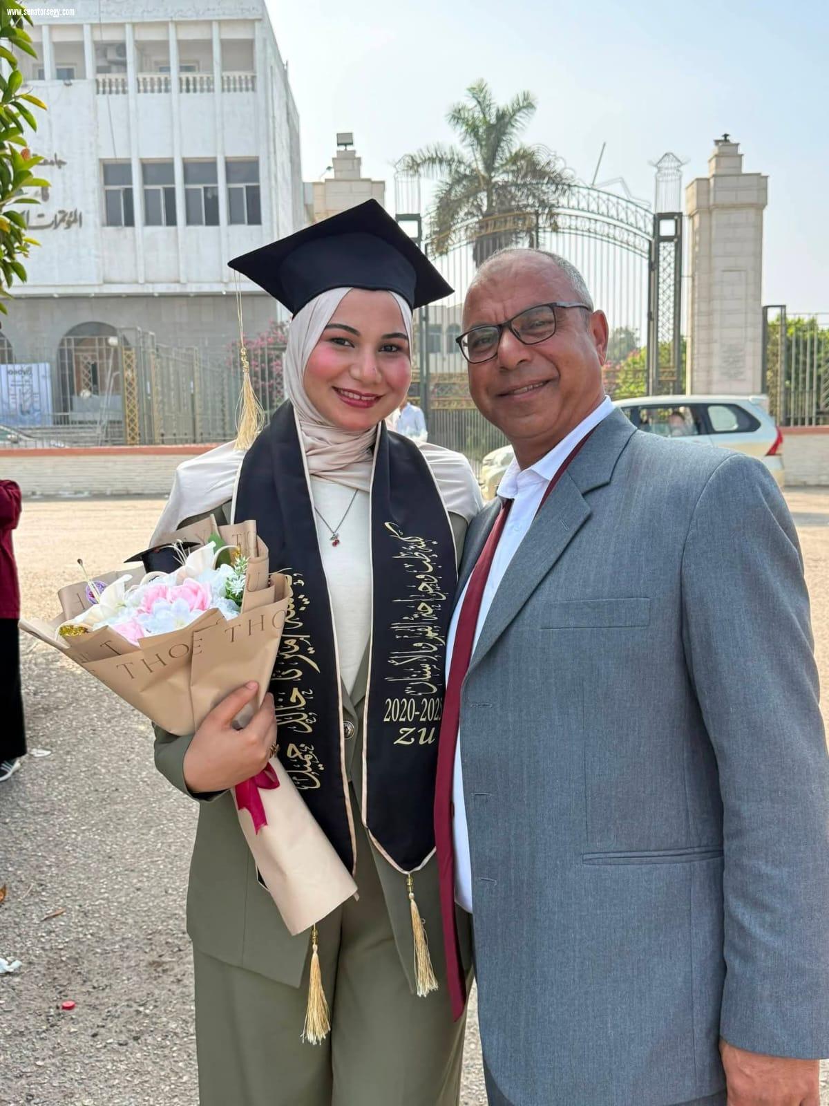 قصة أول معيدة من ديرب نجم في طب أسنان.. «ميرنا خالد جميل» من التفوق العلمي إلى هيئة التدريس بجامعة الزقازيق