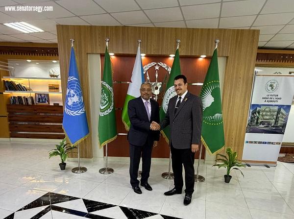 ياسر البخشوان: جيبوتي مقرًا إقليميًا لتعزيز التعاون العربي الأفريقي