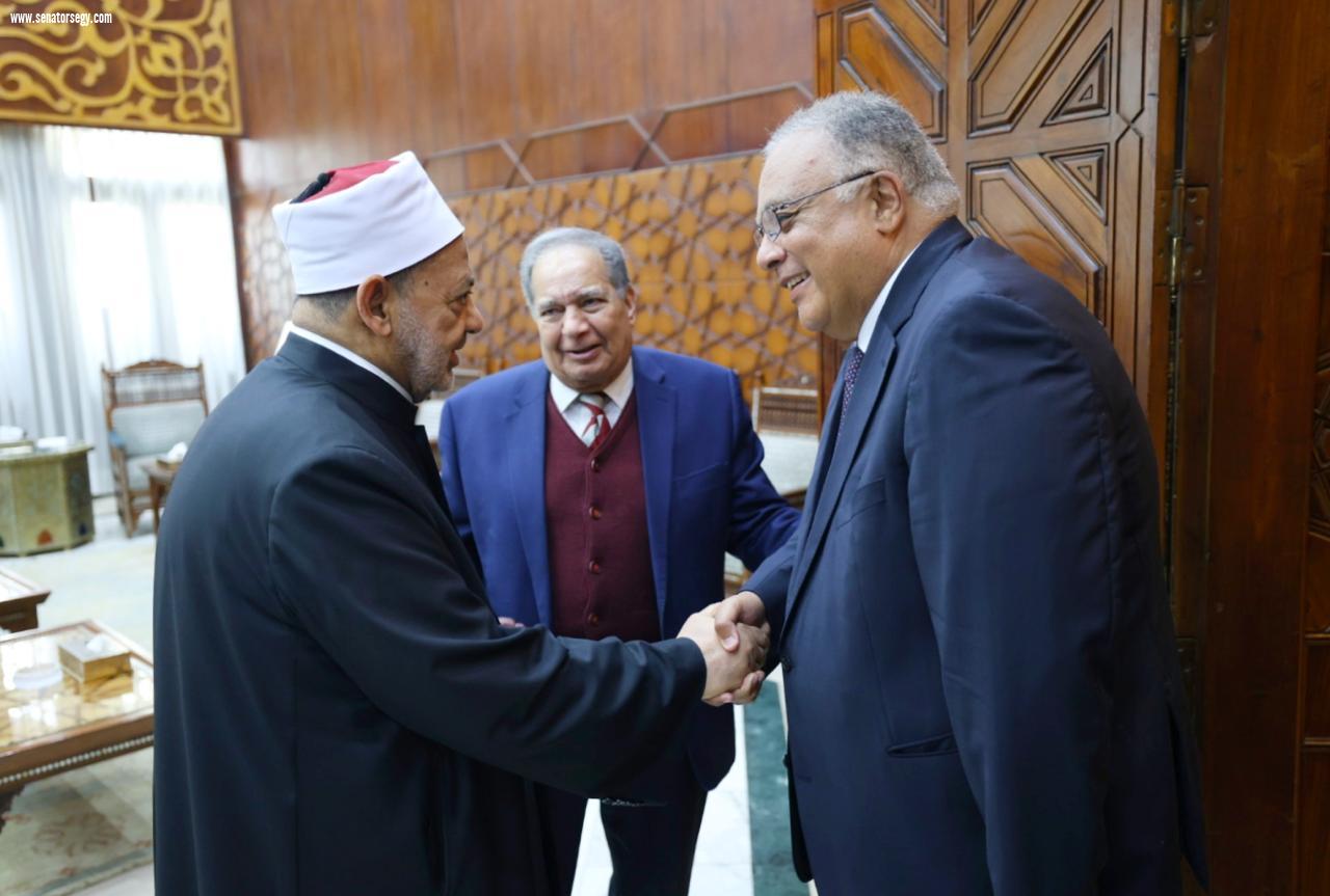 رئيس القومي لحقوق الإنسان يلتقي شيخ الأزهر لبحث سبل تعزيز التعاون المؤسسي